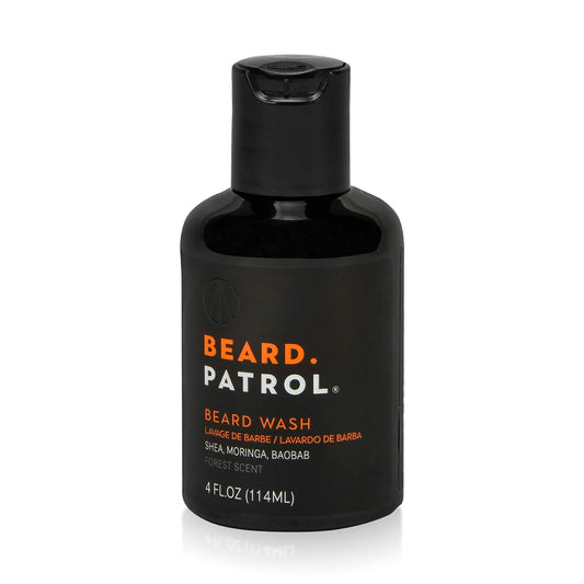 Bump Patrol Beard Patrol Beard Wash for Men - Natural Men's Facial Hair Shampoo & Conditioner in One, Sulfate-Free Mustache Cleanser and Moisturizing Beauty and Personal Care Bump Patrol