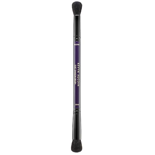 Kevyn Aucoin Duet Shadow Brush: Dual-ended eyeshadow brush for effortless blending. BASE end mimics the shape of an eyelid. BLEND end is sized Beauty & Personal Care Kevyn Aucoin