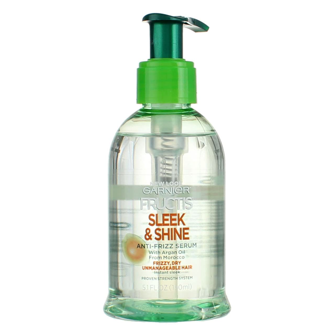 Garnier Fructis Serum Anti-Frizz Sleek & Shine 5.1 Ounce (150ml) (6 Pack) Beauty & Personal Care Garnier