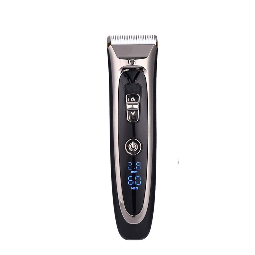 HIONJIN Professional Barber Electric Hair Trimmer LED Display Men Clipper Ceramic Blade Hair Cutting Machine, Hair Cutter Beauty and Personal Care HIONJIN