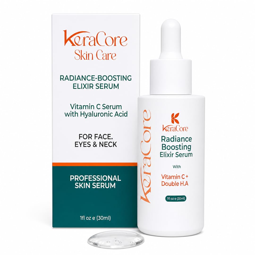KeraCore Anti-Aging Vitamin C Face Serum, Hydrating Skin Brightener