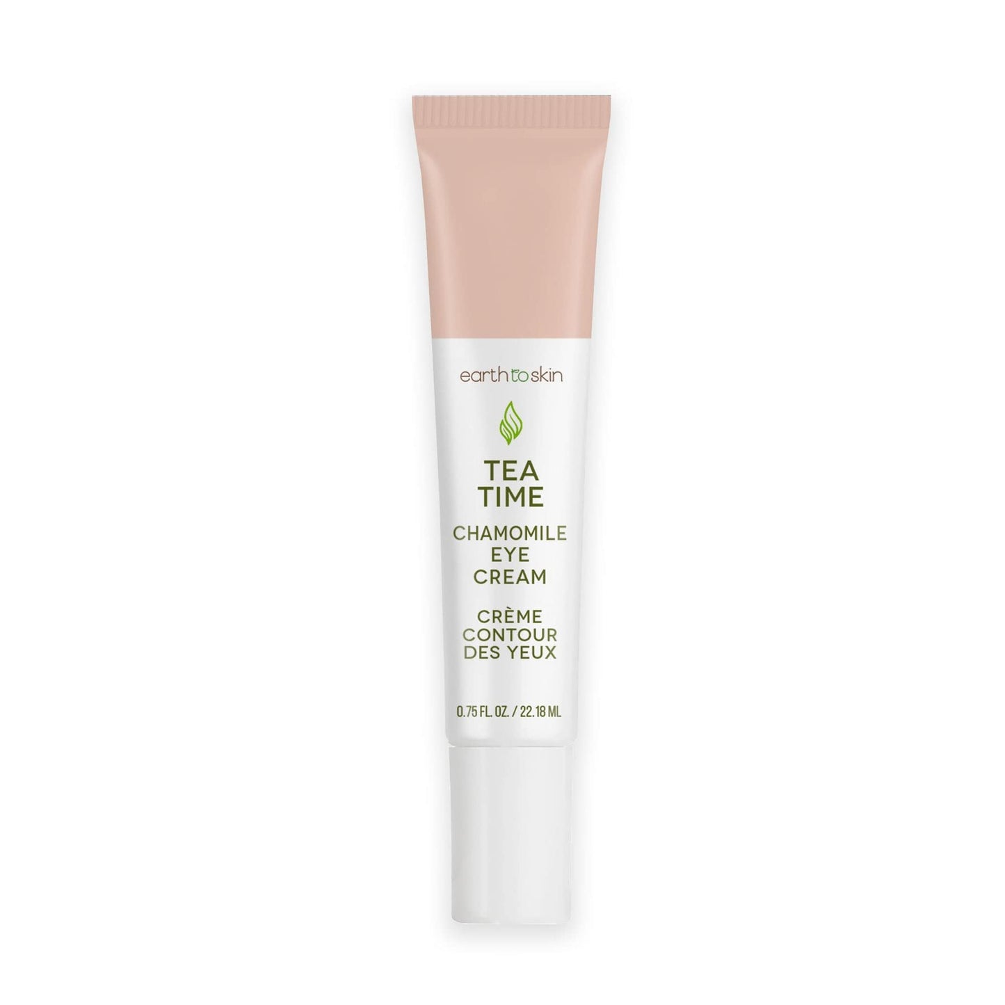 Earth To Skin Tea Time Chamomile Eye Cream - Hydrating & Soothing Eye Treatment with Vitamin E, Vitamin C & Jojoba Oil - 0.75 fl oz Beauty & Personal Care Earth To Skin
