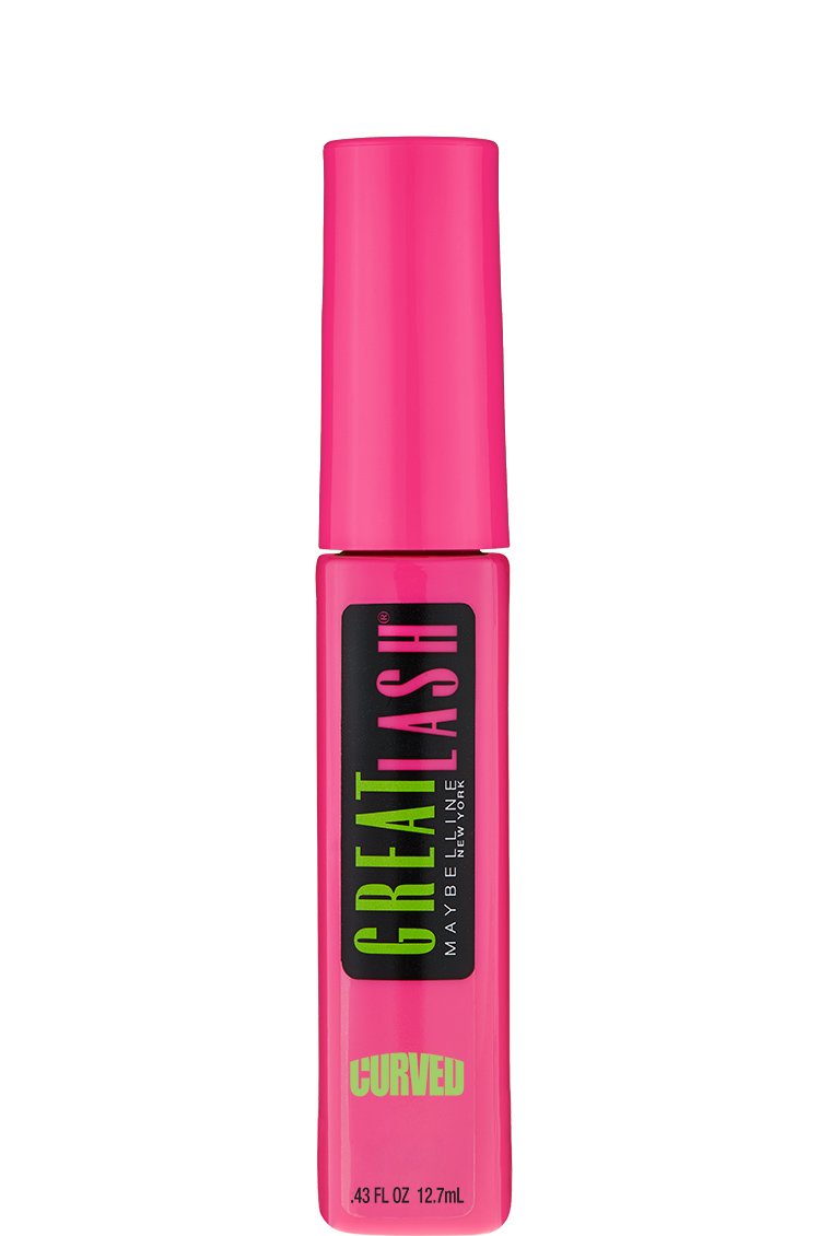 Maybelline New York Great Lash Curved Brush Washable Mascara Makeup, Very Black, 2 Count Beauty & Personal Care MAYBELLINE