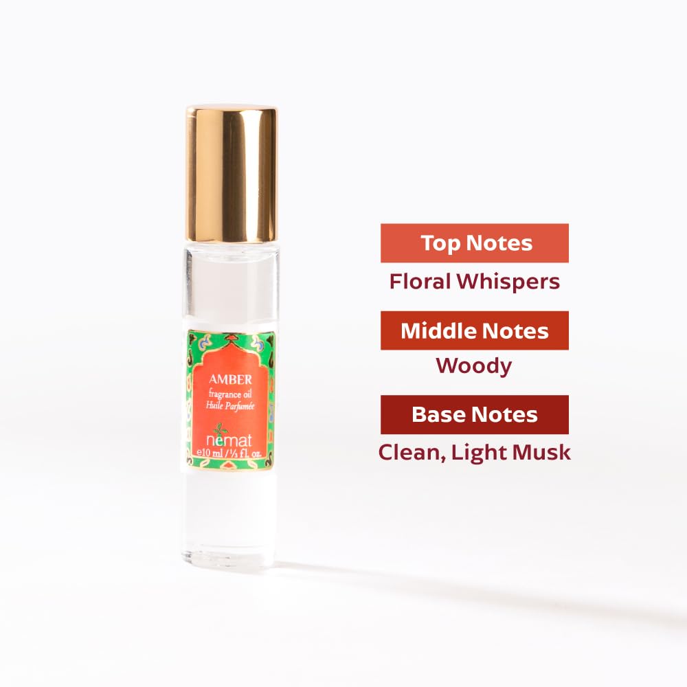 Nemat Amber Perfume Oil, 10 ML Beauty & Personal Care Nemat International