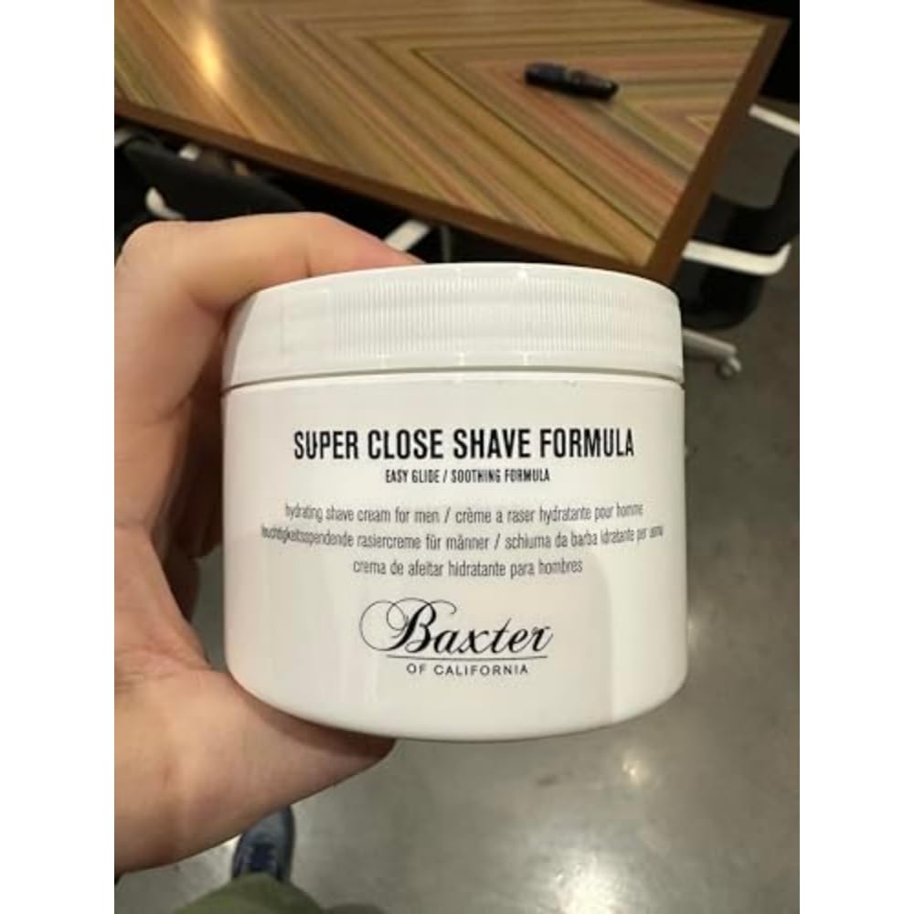 Baxter of California Super Close Shave Formula for Men - Easy Glide - Soothing Formula - Tea Tree Oil, Witch Hazel & Peppermint - 8 oz Beauty and Personal Care Baxter of California