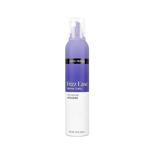 John Frieda Frizz Ease Dream Curls Curl Reviver Mousse, Anti Frizz Hair Mousse for Curls, 7.2 Oz Beauty & Personal Care John Frieda