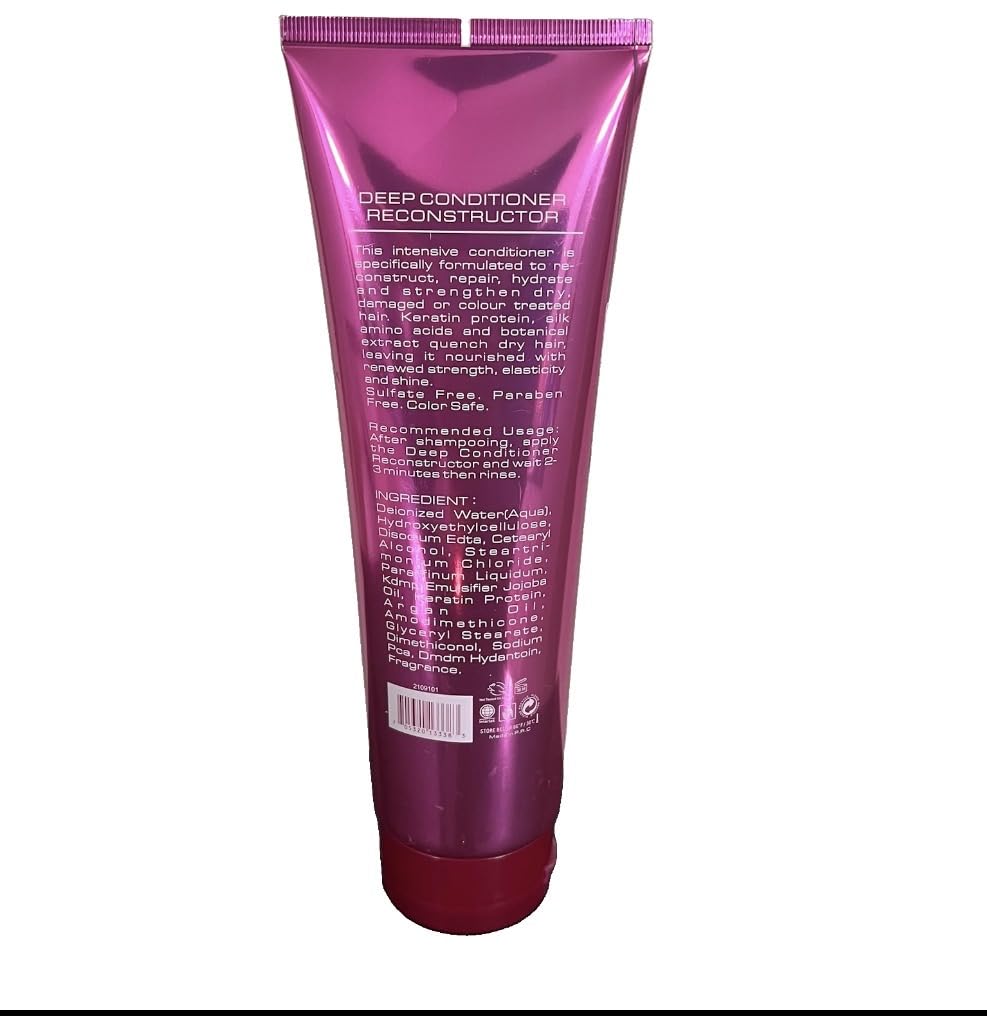 Argan Oil from Morocco Deep Conditioner Reconstructor with Keratin & Silk Protein, 13 fl.oz. (384 ml)