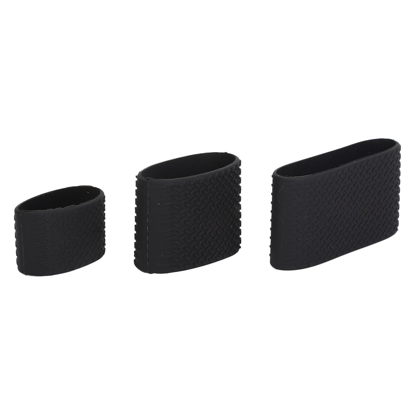 Barber Clipper Elastic Bands, Shock Absorption Heat Silicone 3pcs Clipper Sleeve Good Grip for Barber Shop Beauty and Personal Care Jopwkuin
