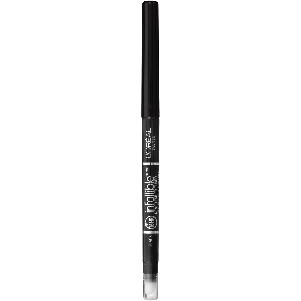 L'Oreal Paris Makeup Infallible Never Fail Original Mechanical Pencil Eyeliner with Built in Sharpener, Black, 0.008 oz., 1 Count