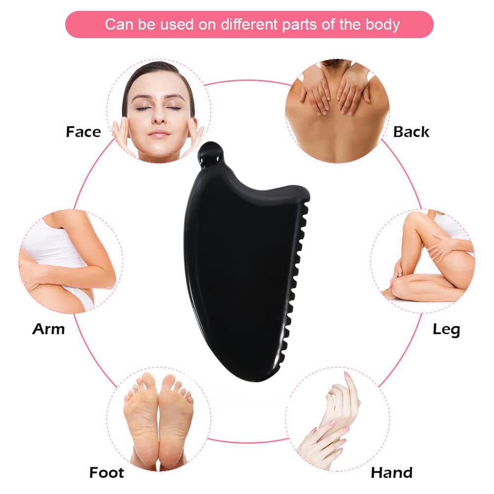 Gua Sha Face Massager Gua Sha Bian Gua Sha Stone Facial Body Lymphatic Drainage Massager Wildling Guasha Tool Face Sculptor Tool Beauty & Personal Care Oarkive