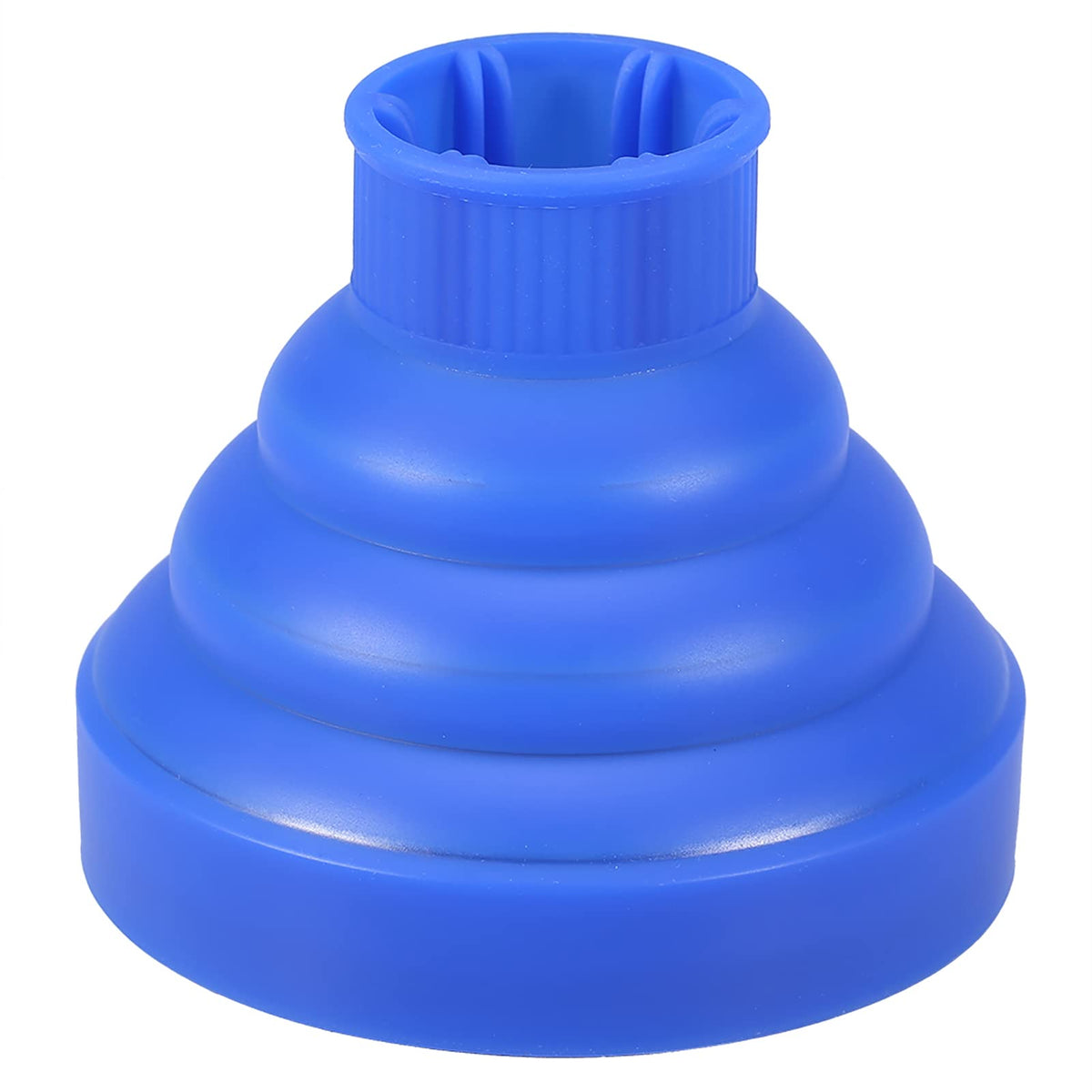 FILFEEL Professional Silicone Hair Dryer Diffuser - Foldable Blower Cover for Salon Quality Styling Tools in 5 Stylish Colors(Blue)