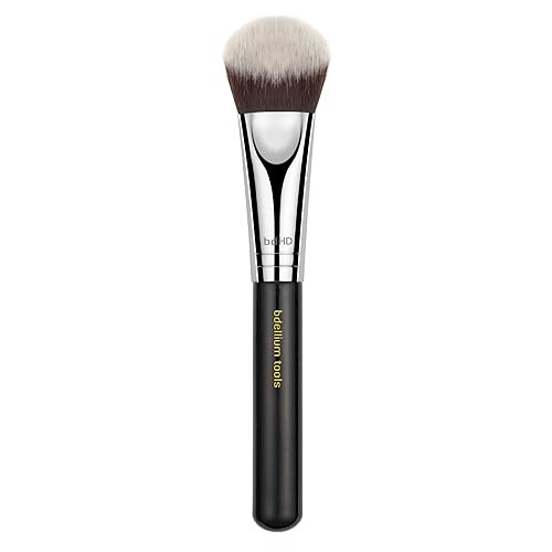 Bdellium Tools Professional Makeup Brush - Maestro Series 988 BDHD Phase I Large Foundation/Powder - With Soft Synthetic Fibers, For Application Beauty & Personal Care BDELLIUM TOOLS