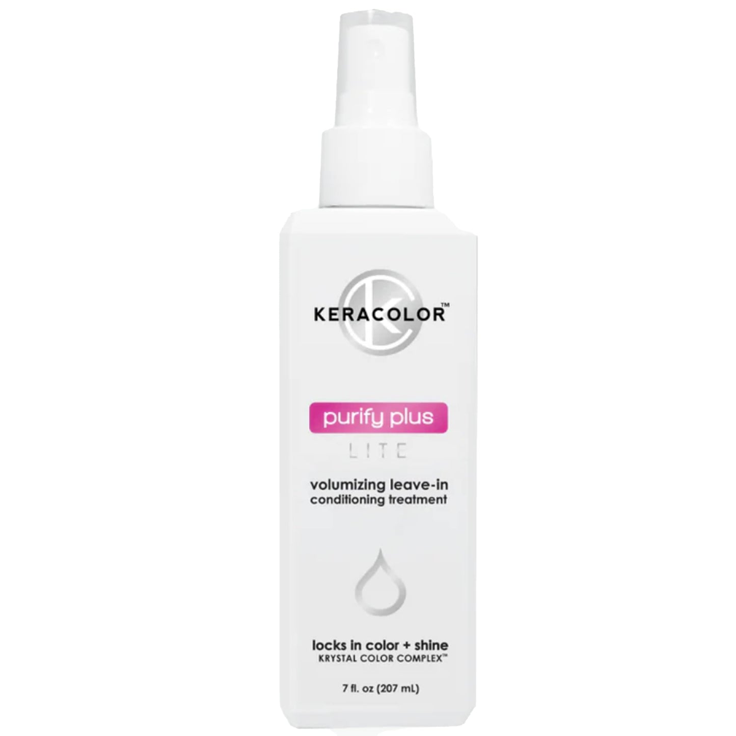 Keracolor Purify Plus Lite Leave-In Conditioning Treatment for Fine to Medium Hair, Detangling, Neutralizes Hard Minerals, Color-Safe, 7 Fl Oz Beauty & Personal Care KERACOLOR