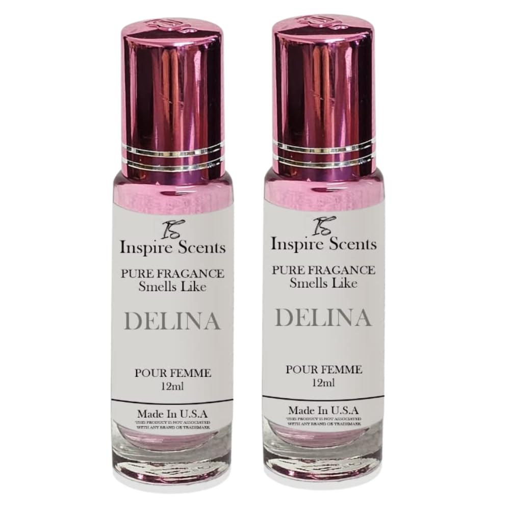 E de B Smell Like Delina Pour Femme Roll On Oil 12ml (Pack of 2) Beauty & Personal Care E de B
