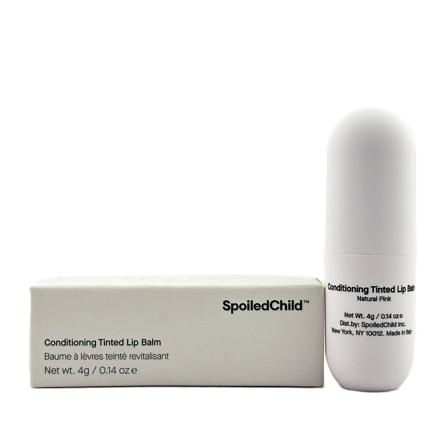 SpoiledChild Conditioning Tinted Lip Balm - Natural Pink Beauty and Personal Care SpoiledChild