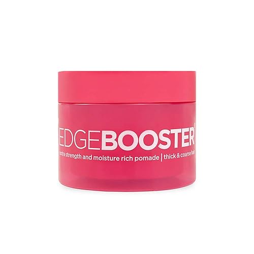 Edge Booster Style Factor Extra Strength Moisture Rich Pomade | Thick Coarse Hair (Pink Beryl) Beauty & Personal Care EDGEBOOSTER