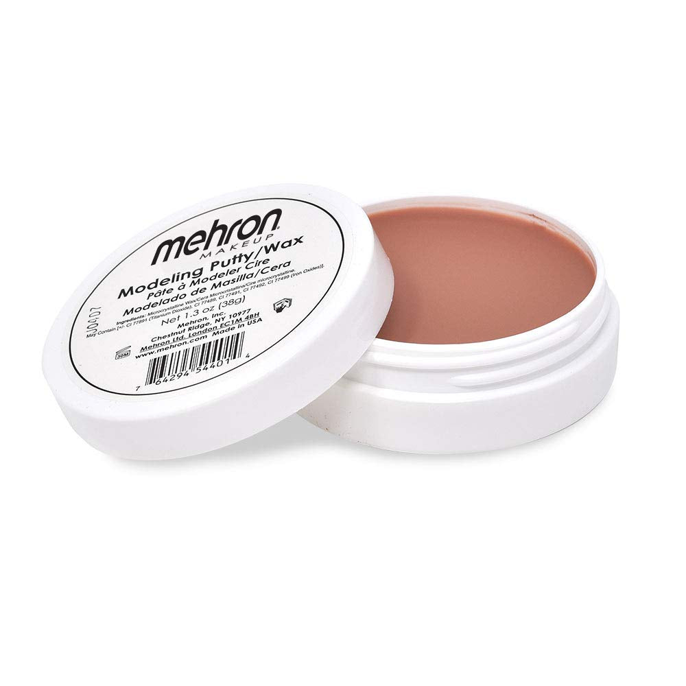 Mehron Makeup Professional Modeling Putty Wax | Scar Wax Special Effects Makeup | Create Fake Wounds, Noses, and Other SFX Designs for film, theater Beauty & Personal Care Mehron