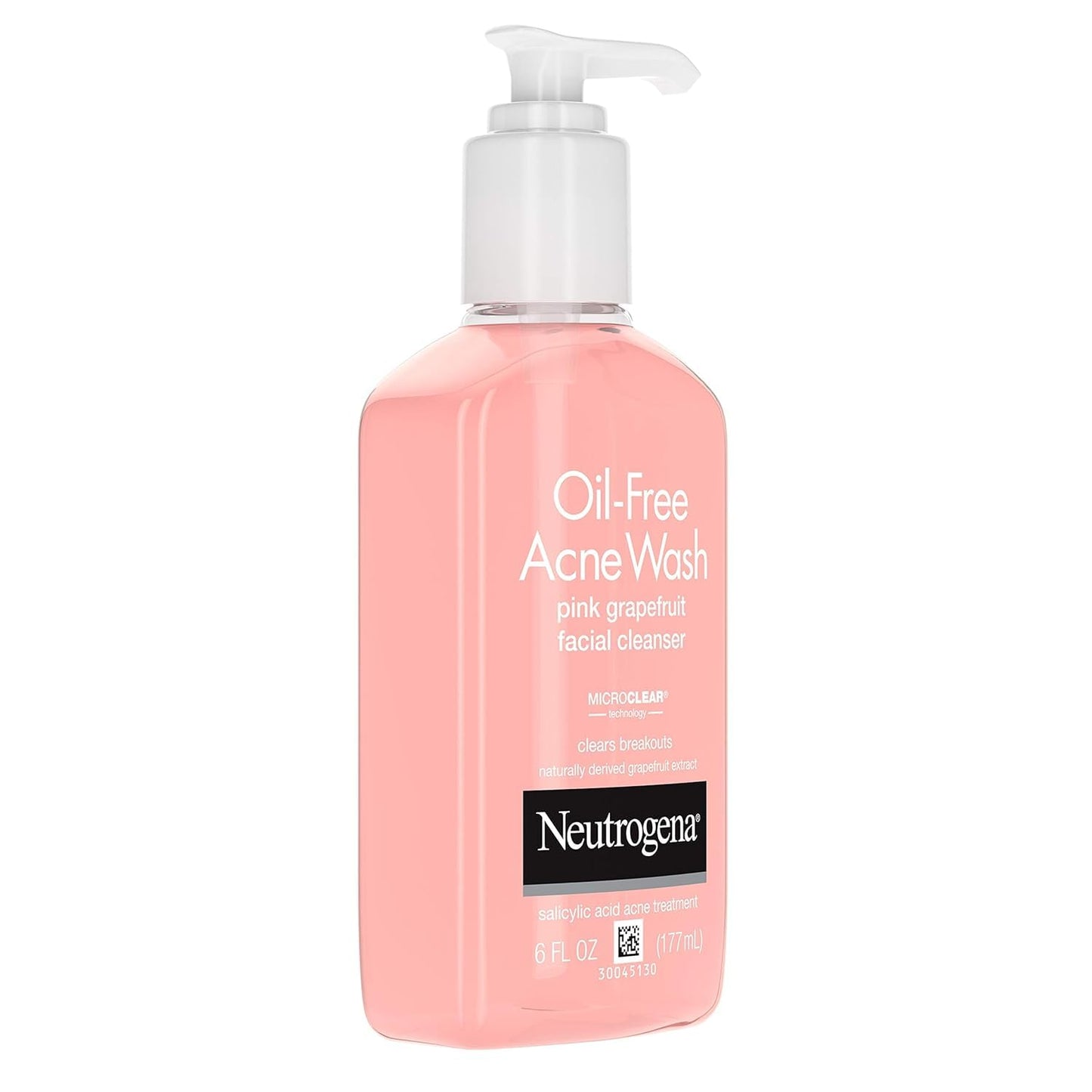 Neutrogena Oil-Free Acne Wash Face Cleanser, Pink Grapefruit 6 oz (5 Pack) Beauty & Personal Care Neutrogena