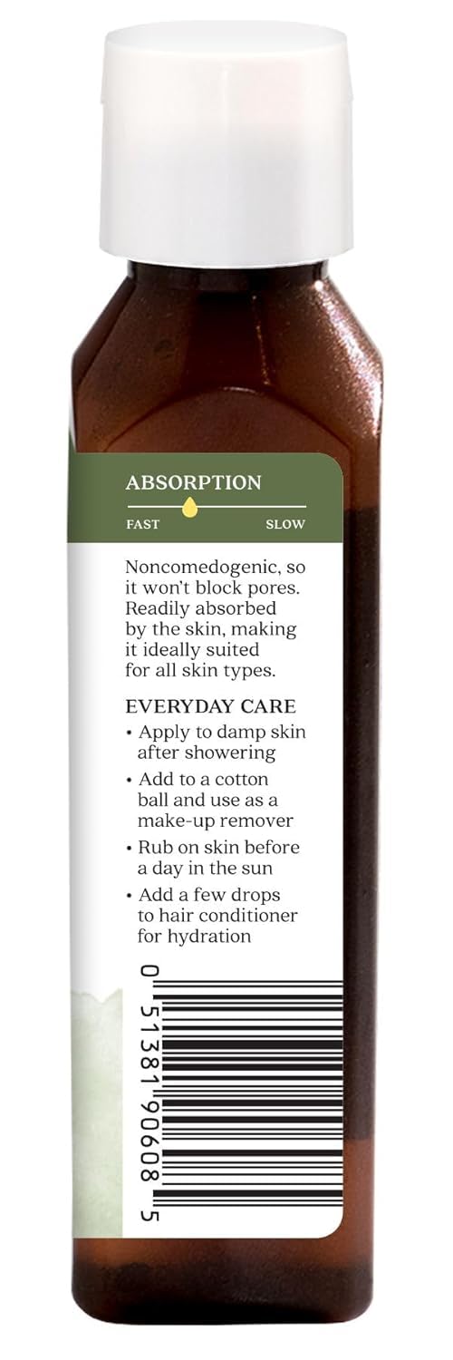 Aura Cacia Organic Skin Care Oil, Balancing Jojoba, 4 Fluid Ounce (Pack of 2) Beauty & Personal Care Aura Cacia