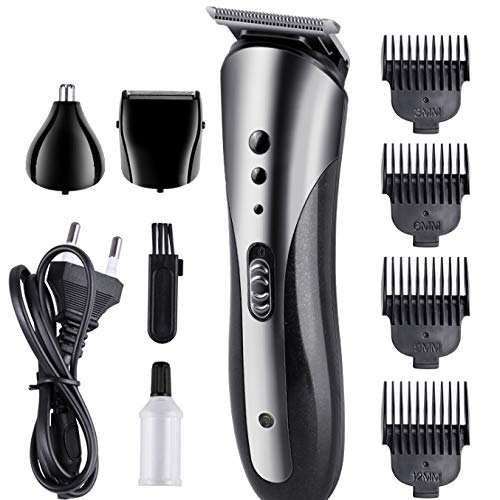 ZUIAI Multifunctional Household Rechargeable Trimmer, Electric Nose Hair Clippers, Professional Beard and Hairdresser Beauty and Personal Care ZUIAI