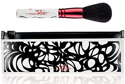 MAC Isabel & Ruben Toledo 129 SE Powder Blush Brush and Bag Beauty & Personal Care MAC