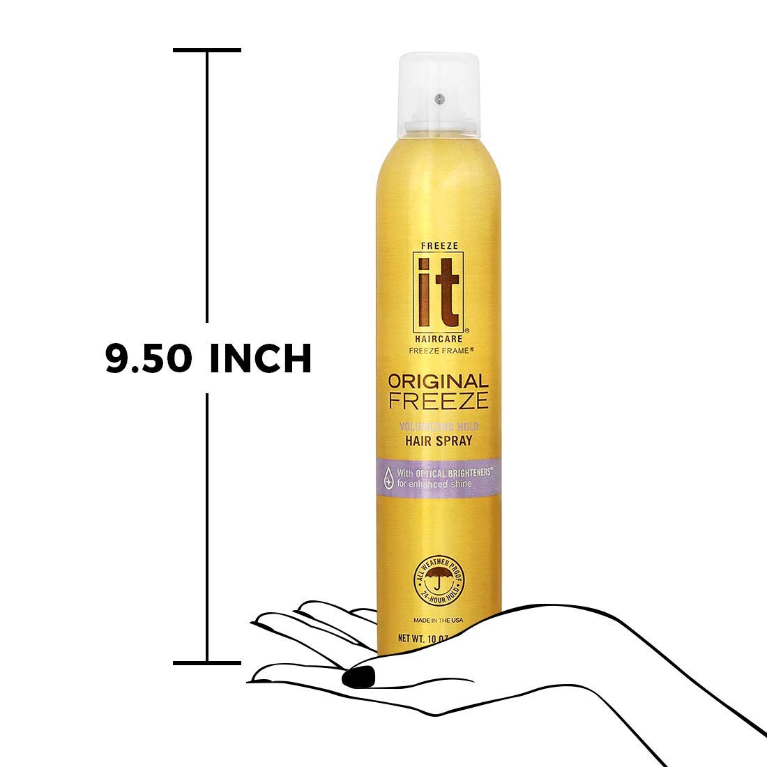 It Original Freeze Hairspray 10oz Aerosol Beauty & Personal Care Freeze It