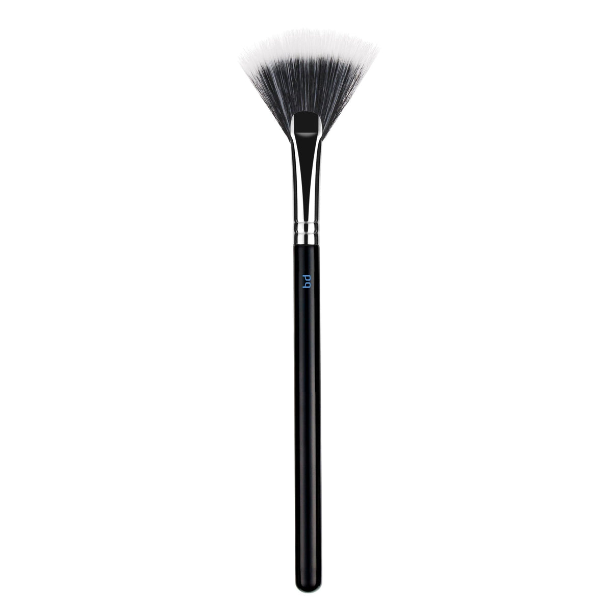 Bdellium Tools Professional Makeup Brush - Maestro Series 925 Duet Fiber Fan - With Soft Synthetic Fibers, For Lightweight Application and Brush Off