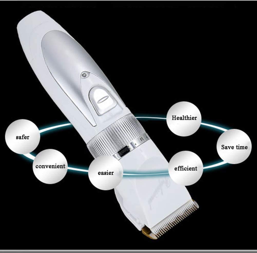 SKipdr Easy Hair Clipper Professional Mute Hair Clipper, Hair Clipper Hair Salon Special Electric Razor 2 Pcs Beauty and Personal Care SKipdr