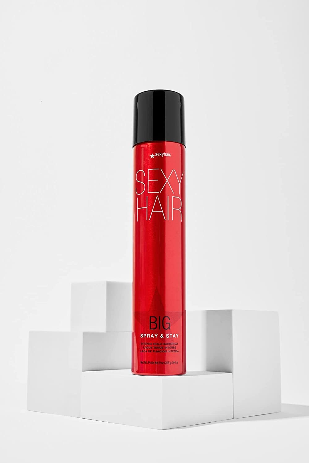SexyHair Big Spray & Stay Intense Hold Hairspray, 9 Oz | Extreme Hold and Shine | Up to 72 Hour Humidity Resistance | All Hair Types Beauty & Personal Care SexyHair