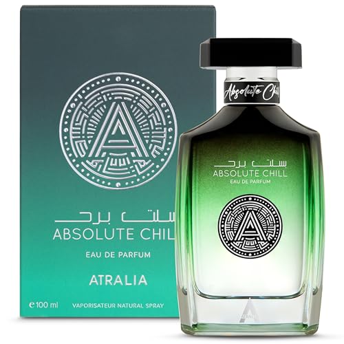 Atralia Absolute Chill 100ml EDP - Citrus Mint Perfume for Men & Women | Green Lemon, Mint, Orange, Blackcurrant | Summer Fresh Long-Lasting Fragrance Beauty & Personal Care Atralia