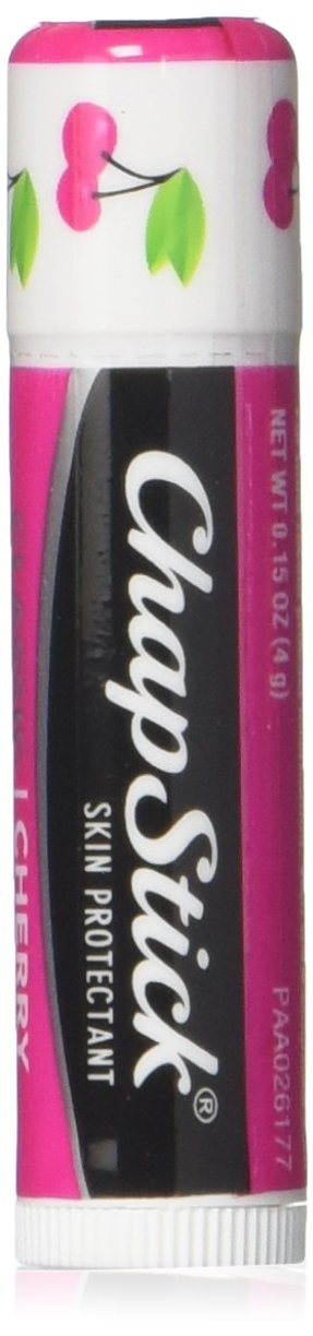 ChapStick Lip Balm Cherry 0.15 oz Tube, SPF 15, Protects Lips from the Sun, Moisturizes Chafed Chapped Lips, Suncreen and Moisturizer for Lips, Skin Beauty & Personal Care ChapStick