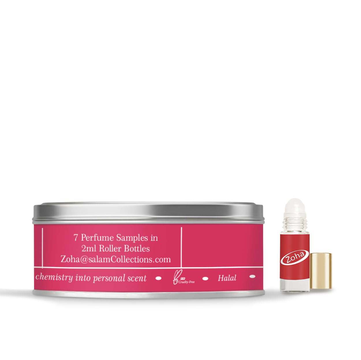 Zoha Perfume Discovery Set | Sample Perfumes for Women & Men with Fresh, Floral & Musk Scents | Alcohol-free Layering Perfume Oils | Travel Size Long Beauty & Personal Care Zoha