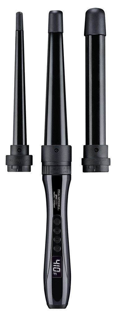 Paul Mitchell Pro Tools Express Ion Unclipped 3-in-1 Ceramic Interchangeable Curling Wand, 3 Barrels for Multiple Hairstyles Beauty & Personal Care Paul Mitchell