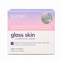 Sapeio Glass Skin Illuminating Cream with Hyaluronic Acid, Kojic Acid and Niacinamide, Dewy Luminescent Finish, 3.38 fl. oz. Beauty & Personal Care Sapeio