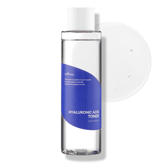 ISNTREE Hyaluronic Acid Toner 200ml, 6.76 fl oz | Korean Skincare | Deep Hydration | Non-Sticky | Mild Formula | for Dry & Sensitive Skin | Daily Beauty & Personal Care IsNtree