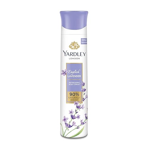 Yardley London Referishing Body Spray English Lavender 150ml Beauty & Personal Care Yardley