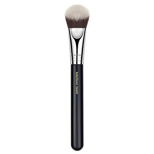 Bdellium Tools Professional Makeup Brush - Maestro Series 968 BDHD Phase II Small Foundation/Contour - With Soft Synthetic Fibers, For Versatile Beauty & Personal Care BDELLIUM TOOLS