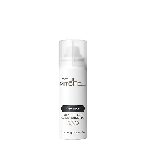 Paul Mitchell Super Clean Extra Hairspray, Long-Lasting, Firm Hold + Dry Finish, For All Hair Types, 2 oz Beauty & Personal Care Paul Mitchell
