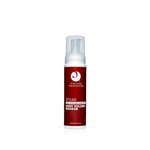 COLURE Body Volume Mousse, 6.8 Fl Oz - Non-Aerosol Root Lift Styling Foam for Fine Hair, Weightless Medium Hold Shine Beauty & Personal Care COLURE