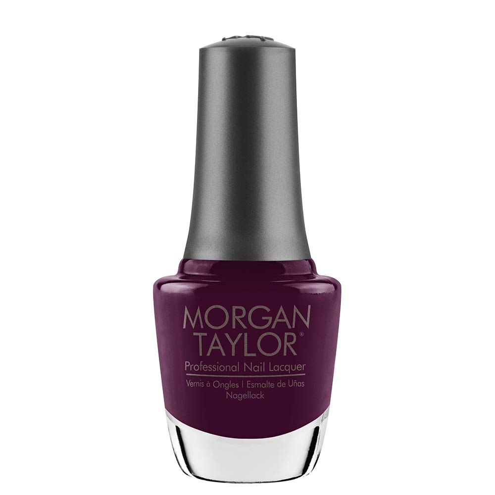 Morgan Taylor Professional Lacquer Nail Polish - Plum And Done, 15 mL