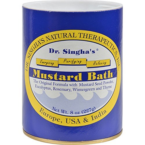 Dr. Singha's Mustard Bath Mustard Bath 8 Oz, 8 Oz Beauty and Personal Care Dr. Singha's