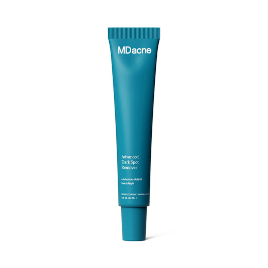 MDacne Dark Spot Remover For Face & Body, 40ml - Improves Skin Brightness, Texture & Tone, Oil-Free for Sensitive & Acne-Prone Skin, AHA & BHA Beauty & Personal Care MDacne