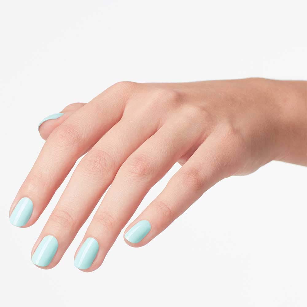 OPI Nail Lacquer Gelato on My Mind | Opaque Bright Blue Crème Chip Resistant Nail Polish | Vegan, Fast Drying, Streak Free Beauty & Personal Care OPI
