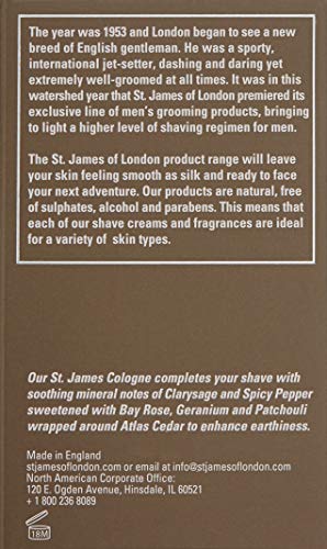 St James of London Cedarwood & Clarysage Cologne, 1.69 Fl Oz Beauty & Personal Care St James of London