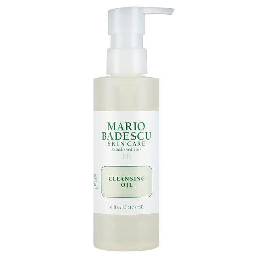 Mario Badescu Cleansing Oil for All Skin Types | Lightweight 2-in-1 Makeup Remover & Cleanser | Formulated with Nourishing Oils | 6 Fl Oz Beauty & Personal Care Mario Badescu