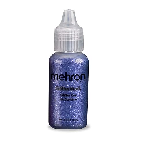 Mehron Makeup GlitterMark Glitter Gel (.5oz) (Purple) Beauty & Personal Care Mehron