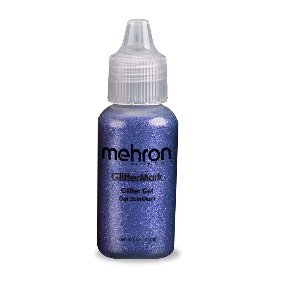 Mehron Makeup GlitterMark Glitter Gel (.5oz) (Purple) Beauty & Personal Care Mehron
