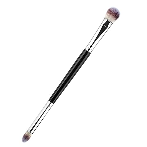 Eyeshadow Brush Eye Makeup Brush Professional Blending Eyeshadow Makeup Brushes for Concealer Eyebrows Eyeliner Soft Hairs Makeup Tool (Black-EB02) Beauty & Personal Care MUIIGOOD