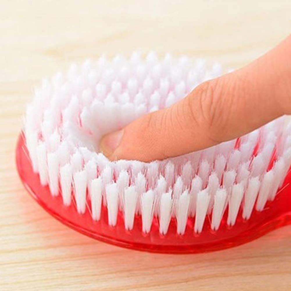 Mosichi Body Brush Back Scrubber Long Handle Bath Shower Brush Massager Skin Cleaning Tool Rose Red Beauty and Personal Care Mosichi
