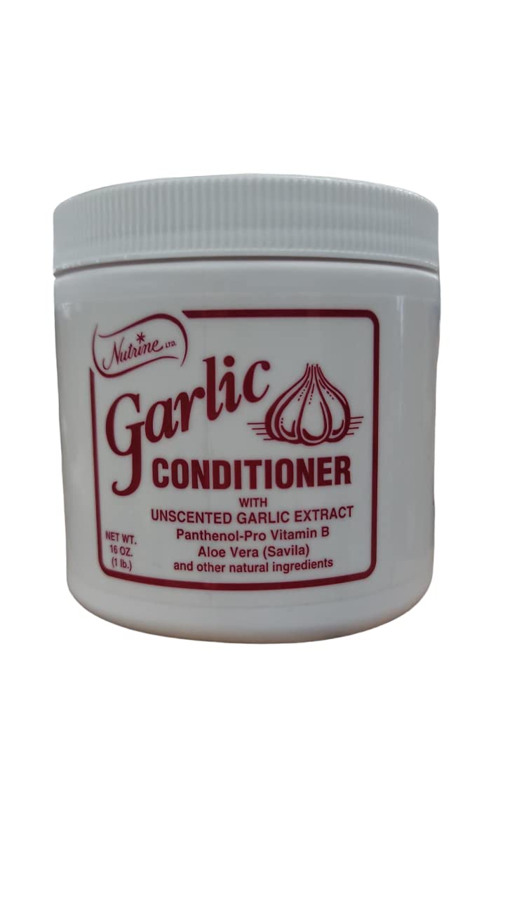 Nutrine Garlic Conditioner Jar, 16 Oz Beauty & Personal Care Nutrine